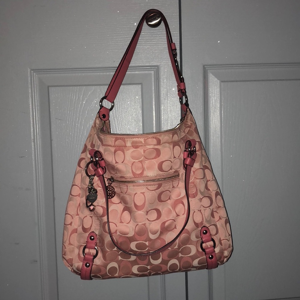 Pink COACH purse
